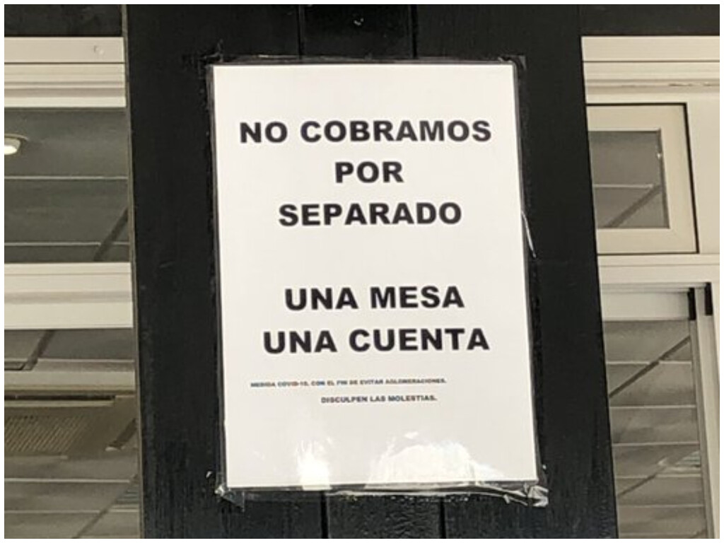No es un derecho: los restaurantes se empiezan a plantar ante los clientes que pagan cuentas por separado