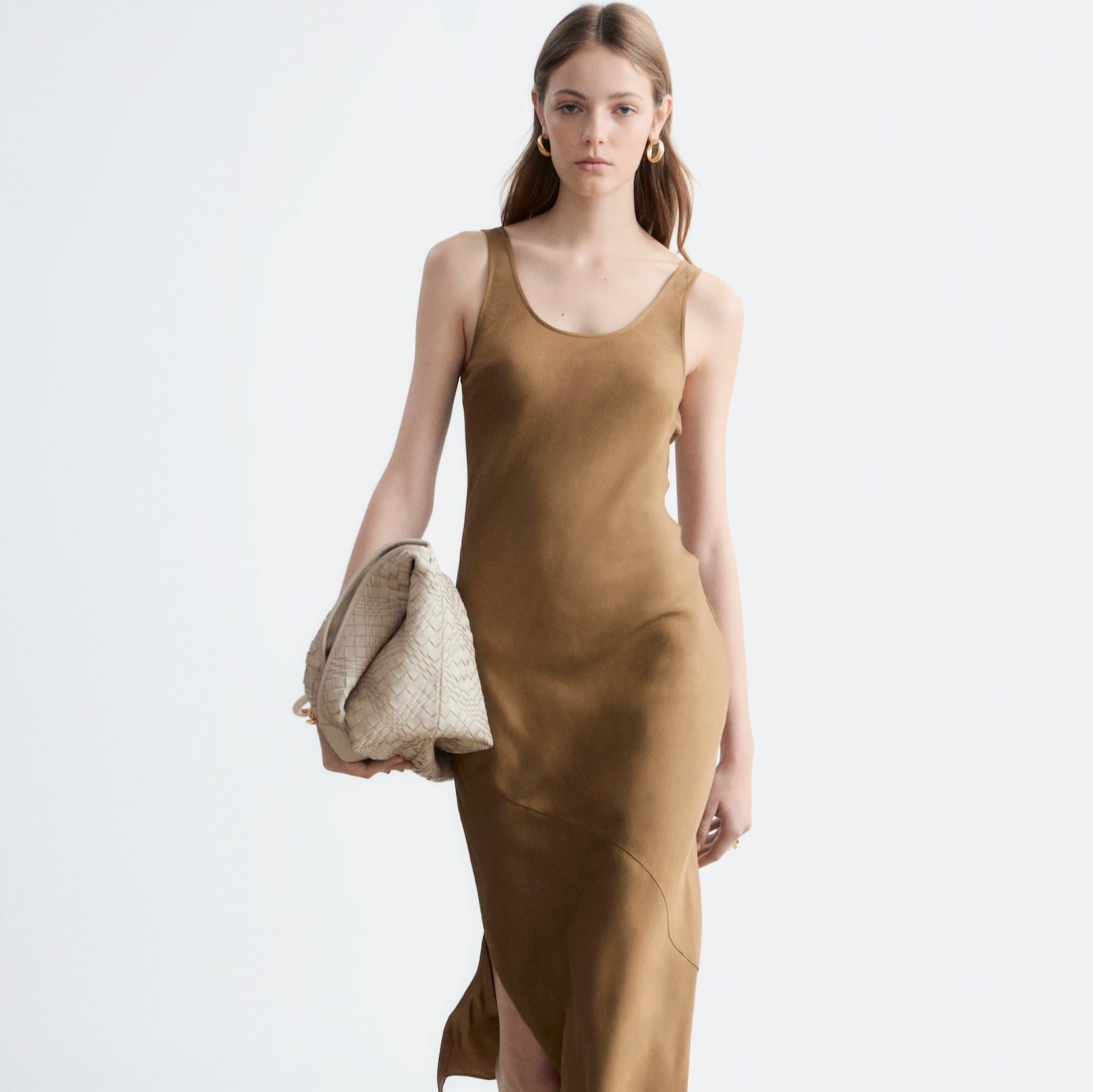 & Other Stories
Vestido midi con corte al bies
