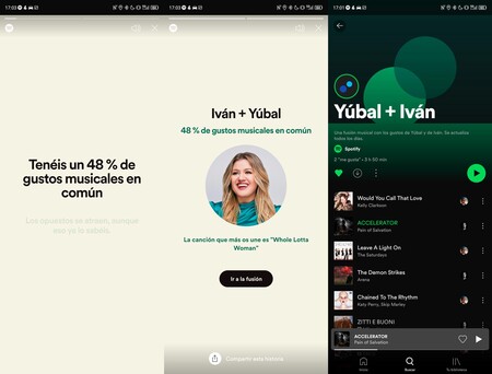 Fusiones Spotify