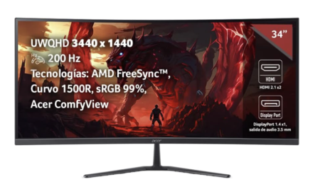 Monitor Curvo Acer