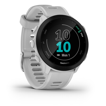 Garmin Forerunner 55 Reloj Gps Pulsometro Muneca Blanco