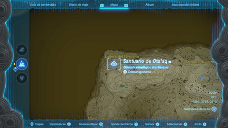 Zelda Totk Santuario Ota Aq Ubicacion