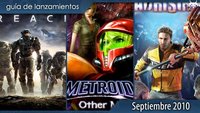 Guía de lanzamientos: septiembre de 2010