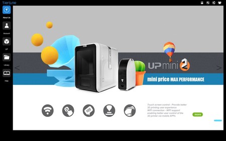 UPSTUDIO, el software de la UP MINI2