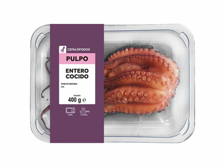 Pulpo Entero Cocido