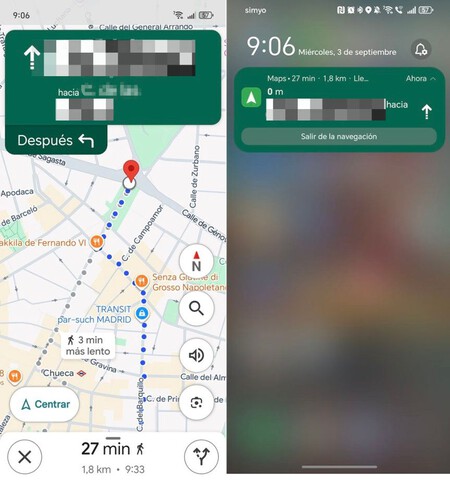 Navegacion Maps Pantalla Bloqueo