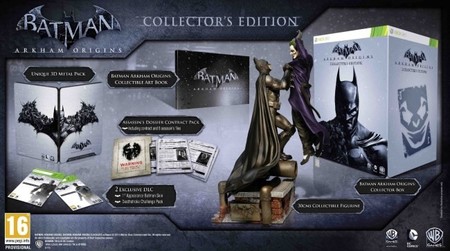 Aquí tenemos la edición coleccionista de 'Batman: Arkham Origins' para España