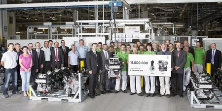 Los once millones de motores Škoda