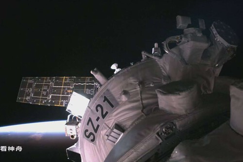 nave Shenzhou-20 / Imagem: CMSA