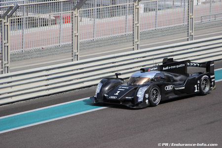 Audi ya prueba la versión 2013 de su R18 e-tron quattro