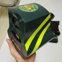 Los nuevos radares de tráfico son tan pequeños que se colocan como una lapa en las barreras de la carretera