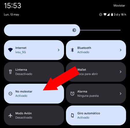 Modo No Molestar