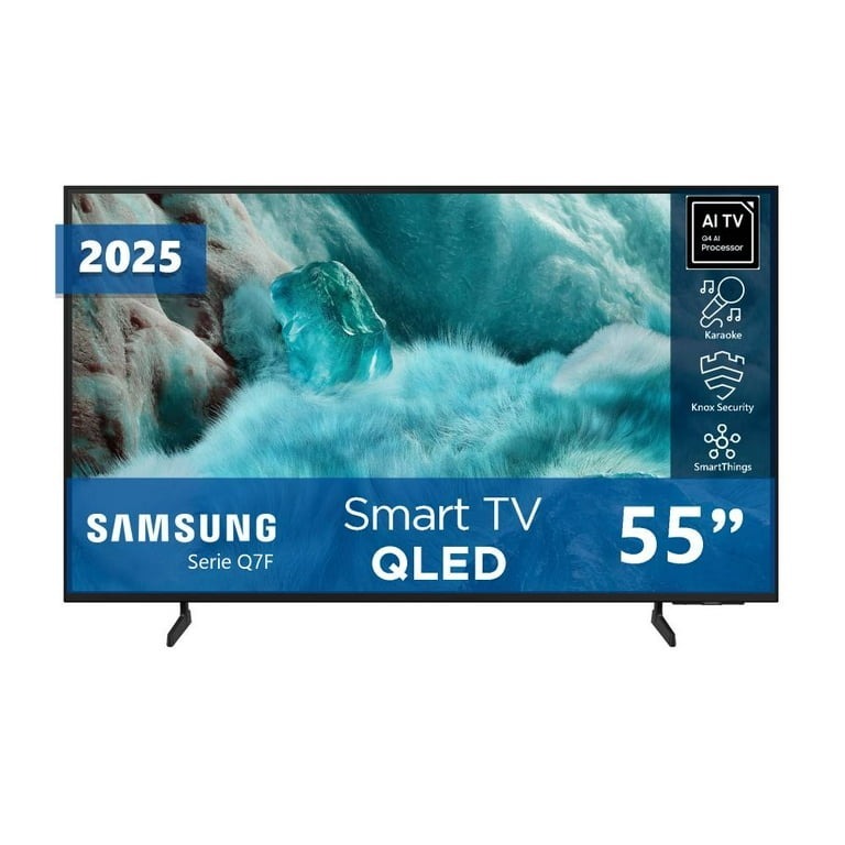 Pantalla Samsung 55" QLED Smart TV Modelo 2025