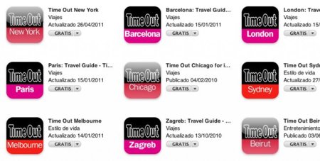 Time Out ofrece gratuitamente todas sus guías de viaje para iPhone hasta el 2 de mayo