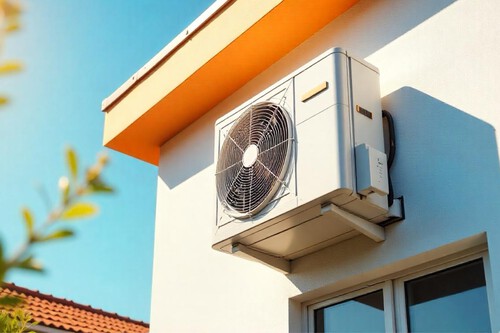 Unidad exterior aire acondicionado
