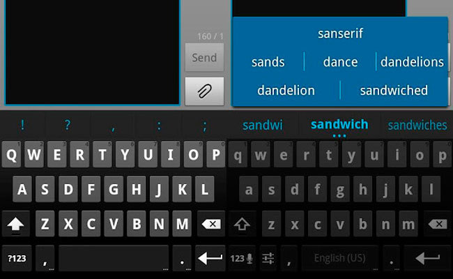 Teclado Ice Cream Sandwich