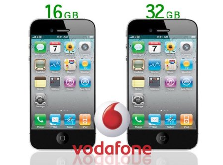 iPhone 5 llegará con 16 o 32 Gb de capacidad y en color blanco o negro, según Vodafone UK