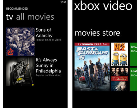 Xbox Video para Windows Phone 8 ya está disponible