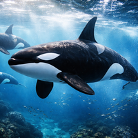 O problema não é encontrar vírus, é que eles são inéditos: descoberta em orcas do Caribe surpreende a ciência"