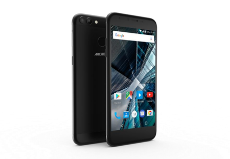 Archos 55 Graphite y 50 Graphite: dos teléfonos económicos con doble sensor trasero
