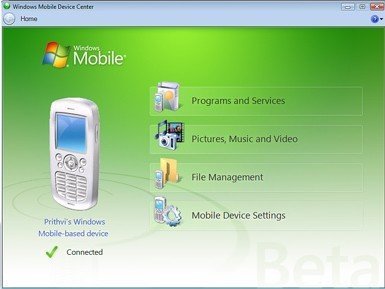 Windows Mobile Device Center ya se puede descargar