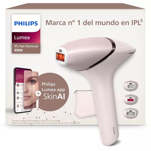 Philips Lumea serie 9900, dispositivo de depilación IPL, alternativa de depilación láser