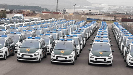 Nuevos Citroen De La Guardia Civil
