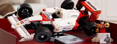 El McLaren MP 4/4 de Ayrton Senna es el Formula 1 más legendario de la historia. Y su maqueta de LEGO te enamorará