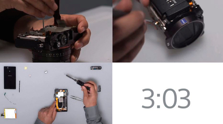 Montando una despiezada Sony RX1, la compacta Full Frame de Sony