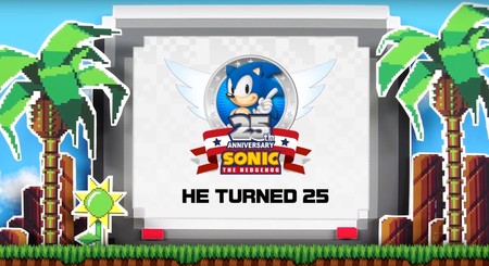 Sonic hace retrospectiva del año de su 25º aniversario con un vídeo