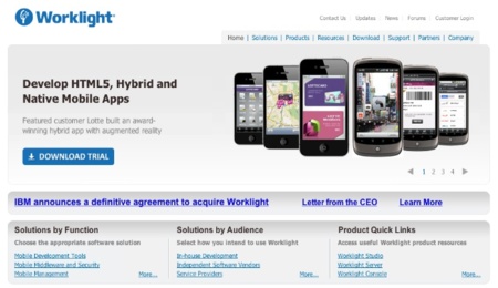 IBM adquiere la desarrolladora de aplicaciones móviles Worklight