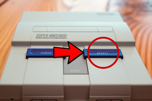 Boton Reset Consolas Antiguas