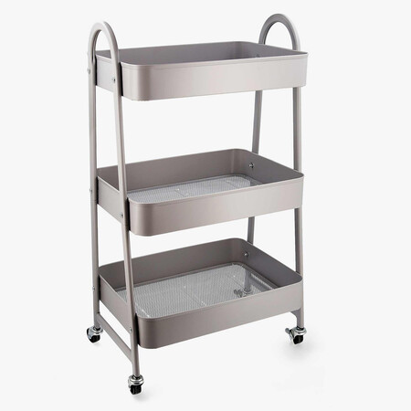 Carro De Cocina Gris Branik