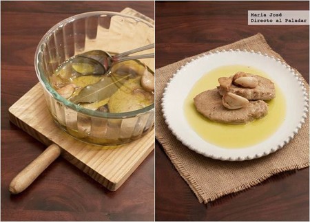 Lomo de cerdo escabechado. Receta