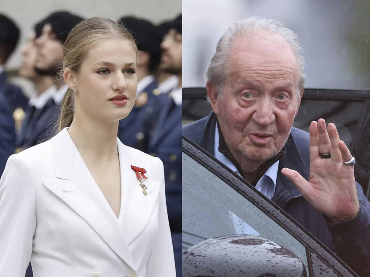 Juan Carlos y Leonor: el reencuentro que nunca ocurrió, pese a estar a media hora de distancia