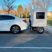 Esta minicaravana de bolsillo puede ser remolcada por casi cualquier coche y cuesta poco más de 5.200 euros