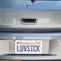 Hay gente usando una matrícula de pega para eludir sanciones. El problema es que es idéntica a una matrícula real y están friendo su dueña a multas 