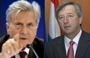 Trichet vs Juncker