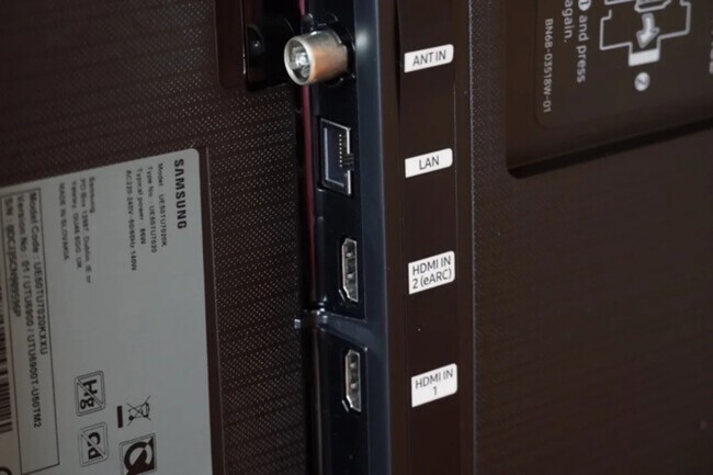 puertos tele Samsung