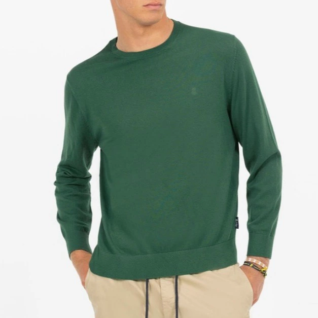 El Pulpo Jersey hombre cuello redondo mezcla logo