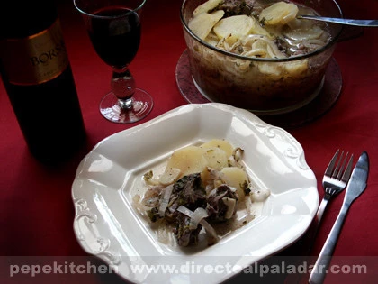 Le baeckeoffe. Receta