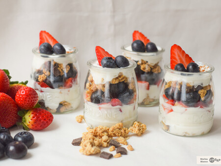 Parfait de yogur: un postre fácil y delicioso que se prepara en solo 5 minutos