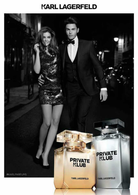 Baptiste Giabiconi, una vez más, protagoniza la campaña de la fragancia Private Klub de Karl Lagerfeld