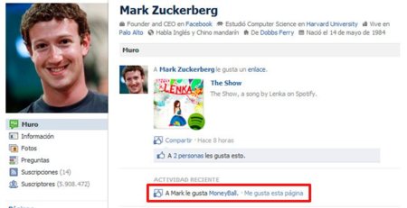 El efecto Mark Zuckerberg en Facebook (o cómo una página puede ganar casi 3000 fans en una hora)