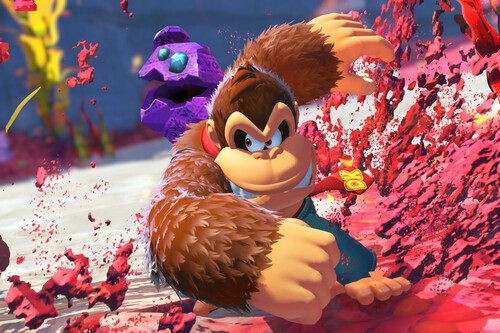 Ya he podido jugar al Donkey Kong Bananza de Nintendo Switch 2 y es loquísimo. Esto es lo que me ha parecido