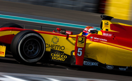 Raffaele Marciello GP2 Test Abu Dabi
