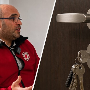 Samuel Prieto, experto en seguridad: "Pasar la llave al cerrar la puerta no da más seguridad y puede ser contraproducente" 