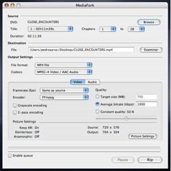 MediaFork: Para pasar tus DVDs al iPod