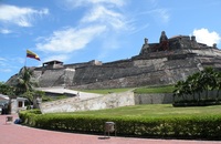 El Castillo San Felipe de Barajas en Cartagena de Indias 
