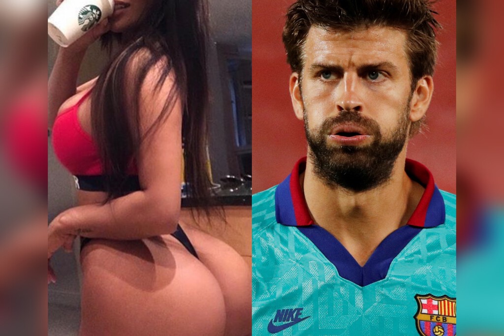 Gerard Piqué, el baboso del Barça: quiso medir el trasero de Miss BumBum a espaldas de Shakira